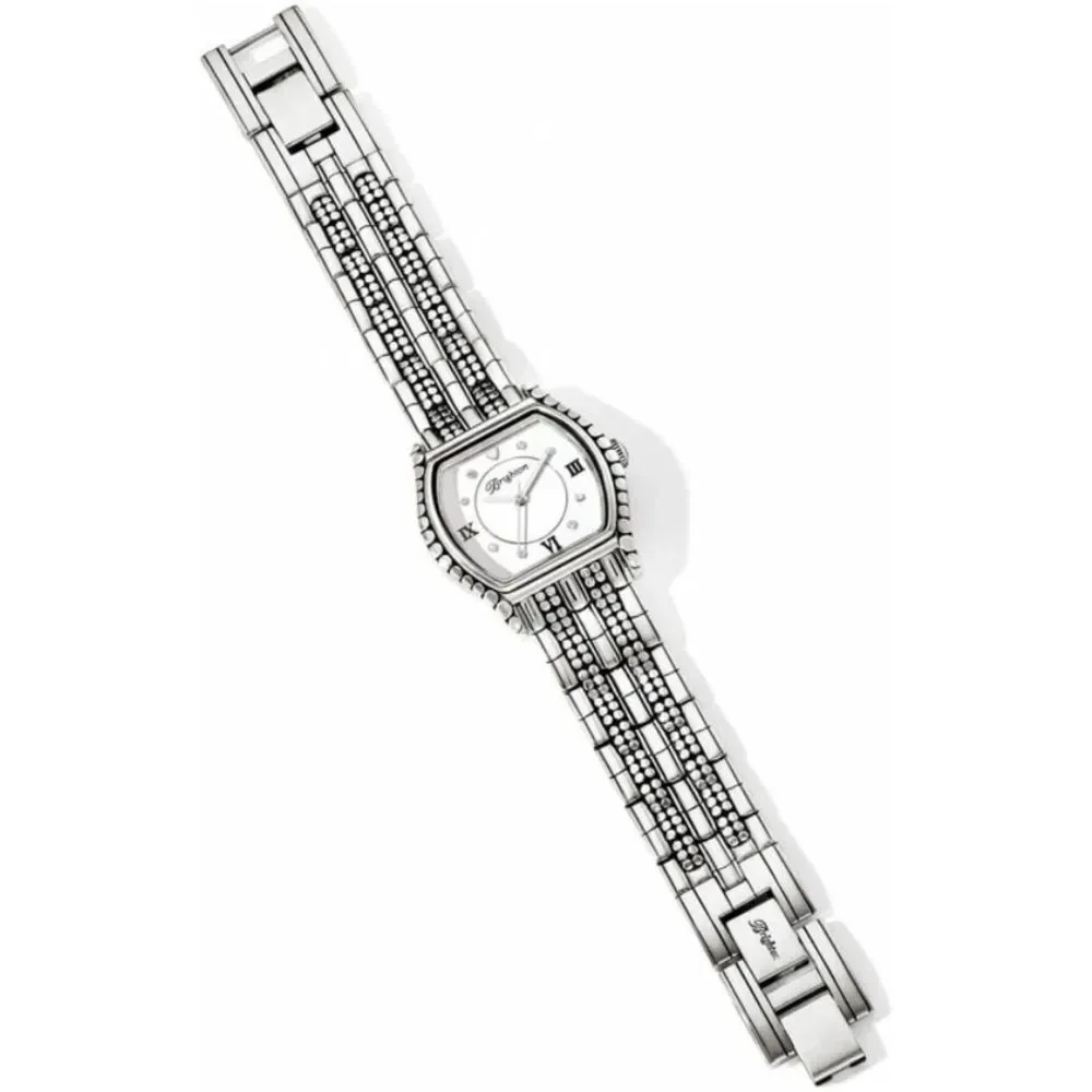 Brighton Women's Silver Roman Numeral Watch